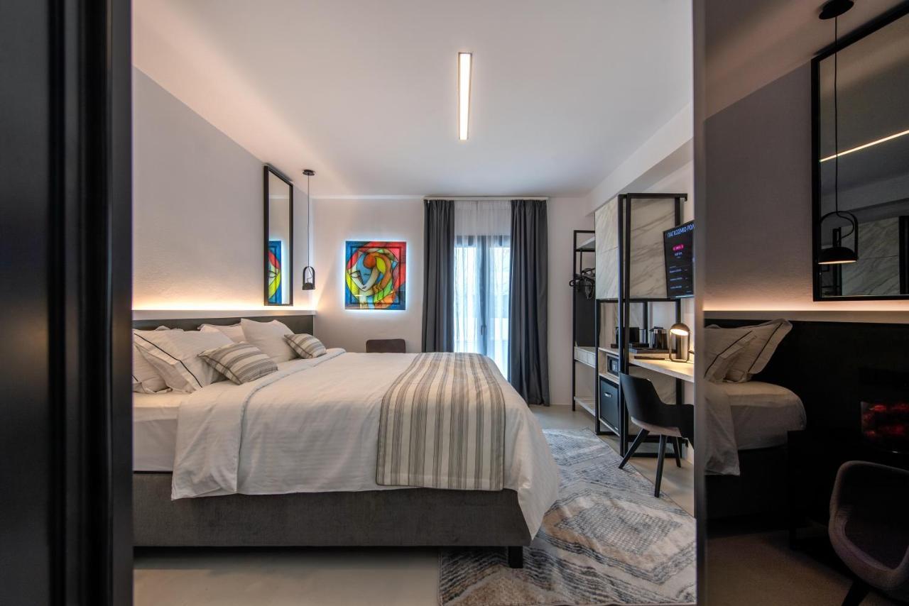Central Boutique Hotel By Naoussa Hills Adults Only Buitenkant foto