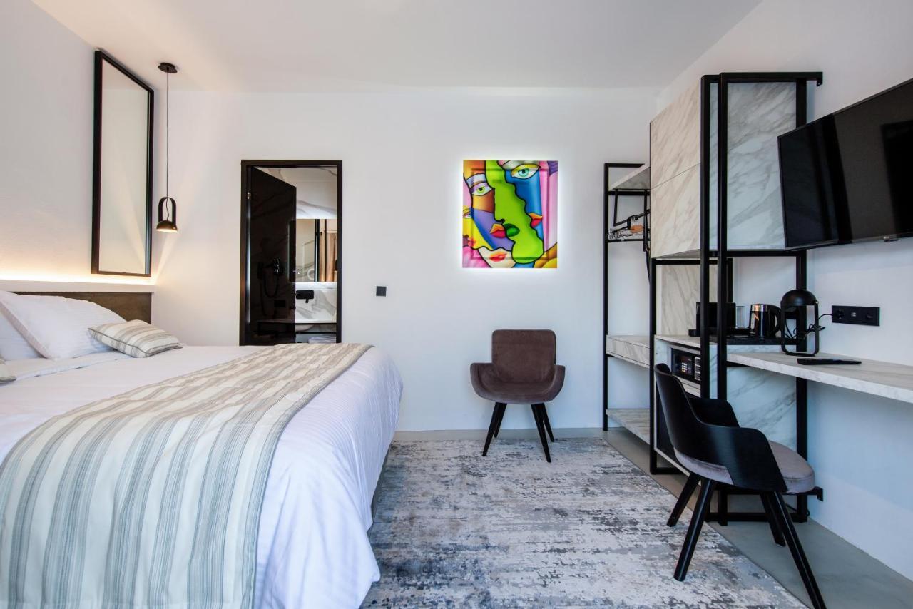 Central Boutique Hotel By Naoussa Hills Adults Only Buitenkant foto