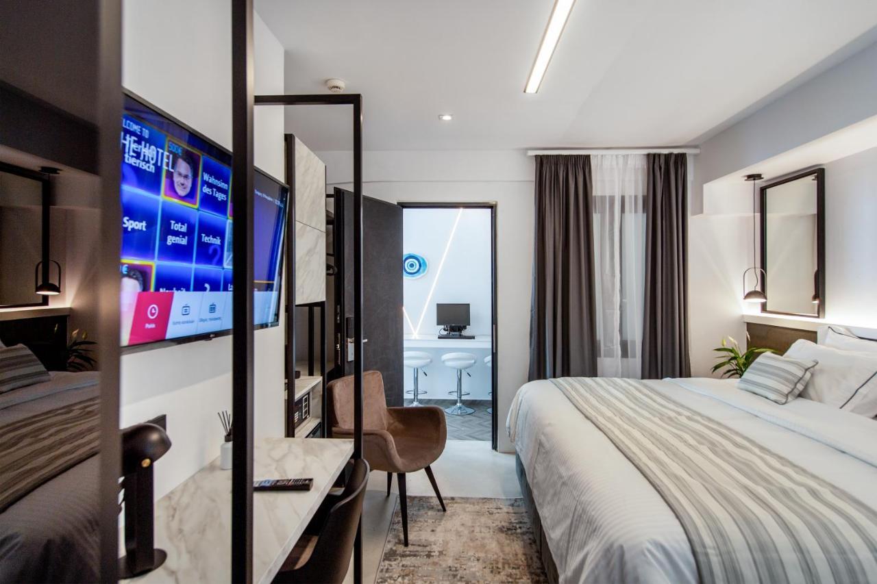 Central Boutique Hotel By Naoussa Hills Adults Only Buitenkant foto