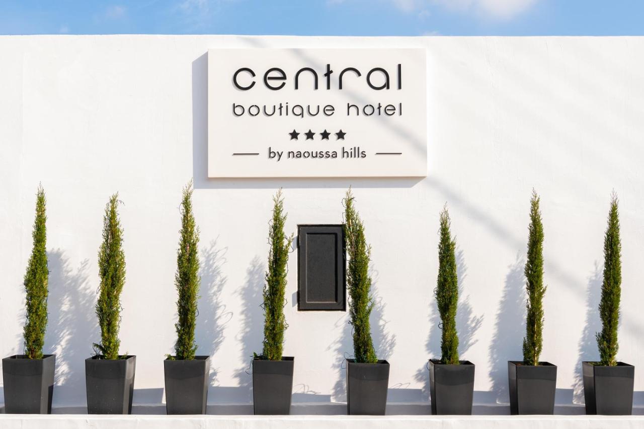 Central Boutique Hotel By Naoussa Hills Adults Only Buitenkant foto