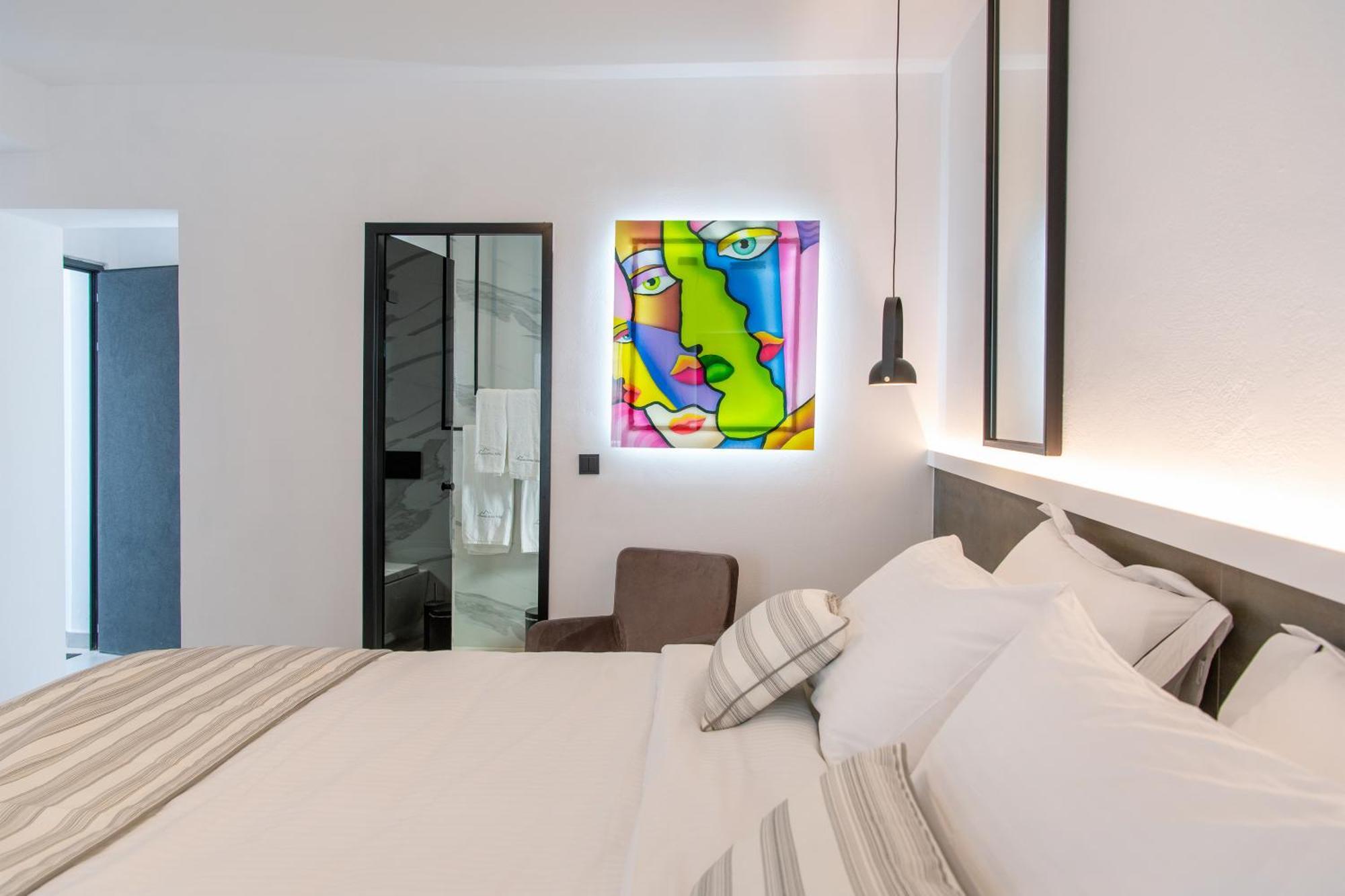 Central Boutique Hotel By Naoussa Hills Adults Only Buitenkant foto
